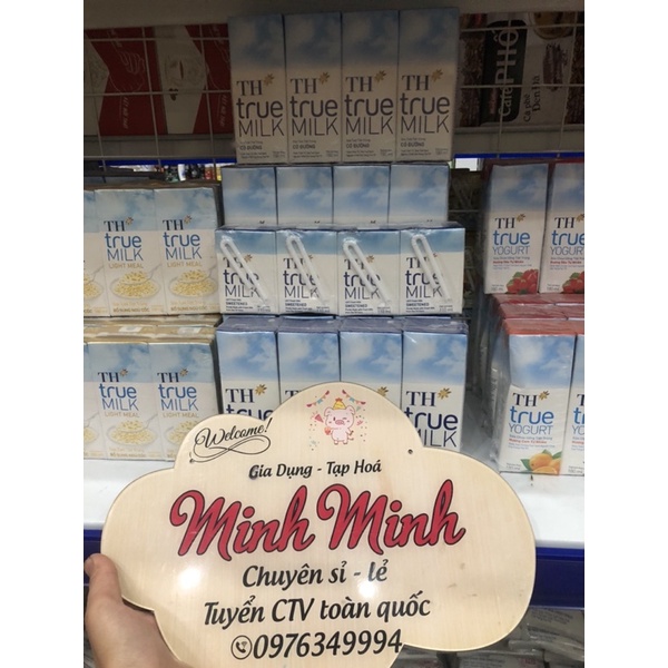 Thùng 48 hộp sữa tươi tiệt trùng nguyên chất TH True Milk 110ml