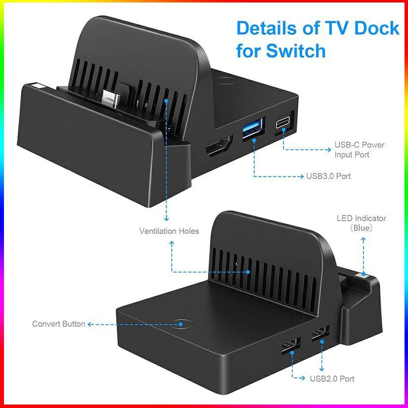 Bộ Chuyển Đổi Hub Usb Type C Sang Hdmi-Compatible One-Button