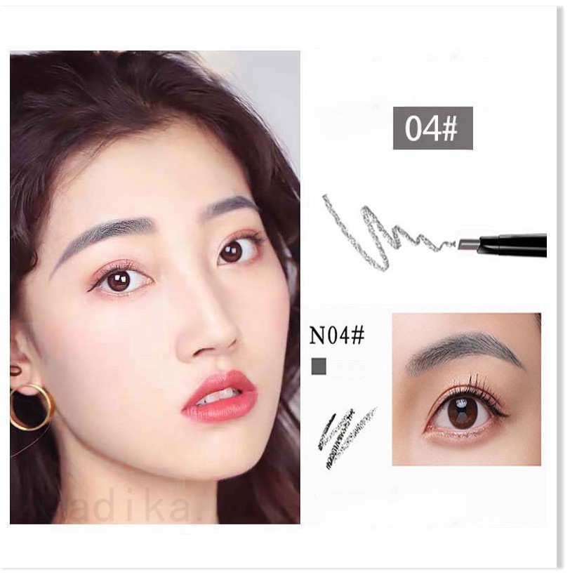 [Mã chiết khấu giảm giá sỉ mỹ phẩm chính hãng] Chì kẻ lông mày hai đầu tiện dụng MISHITI | BigBuy360 - bigbuy360.vn