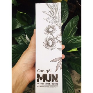 Cao gội đầu thảo dược bồ kết Mun hiệu Sinh Dược 300ml giảm rụng tóc dưỡng tóc mượt mà