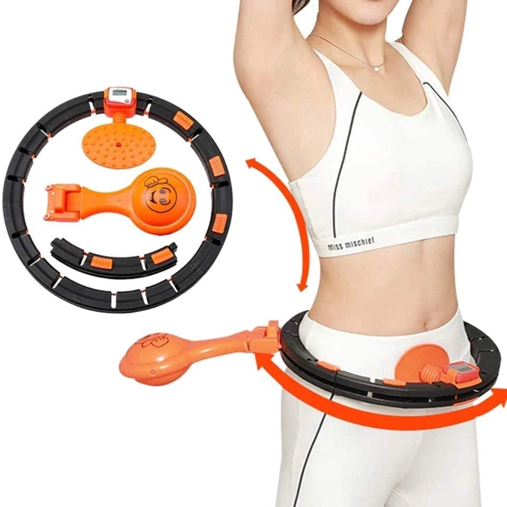 Vòng Lắc Eo Thông Minh Giảm Mỡ Bụng Hiệu Quả - Có Thể Điều Chỉnh Kích Thước Vòng