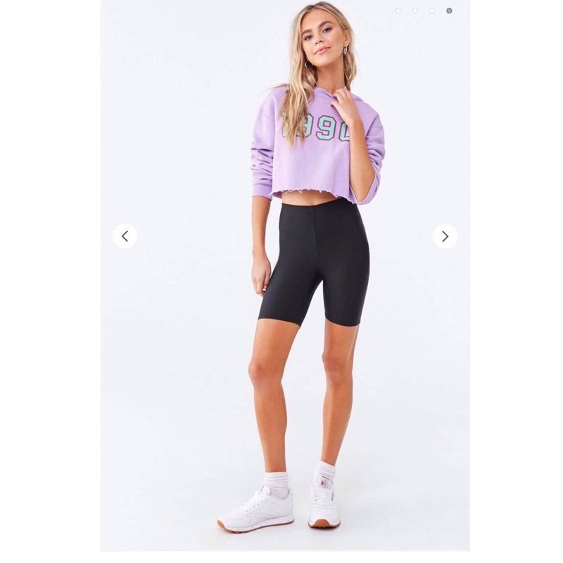 QUẦN LEGGING ĐÙI BIKER F21