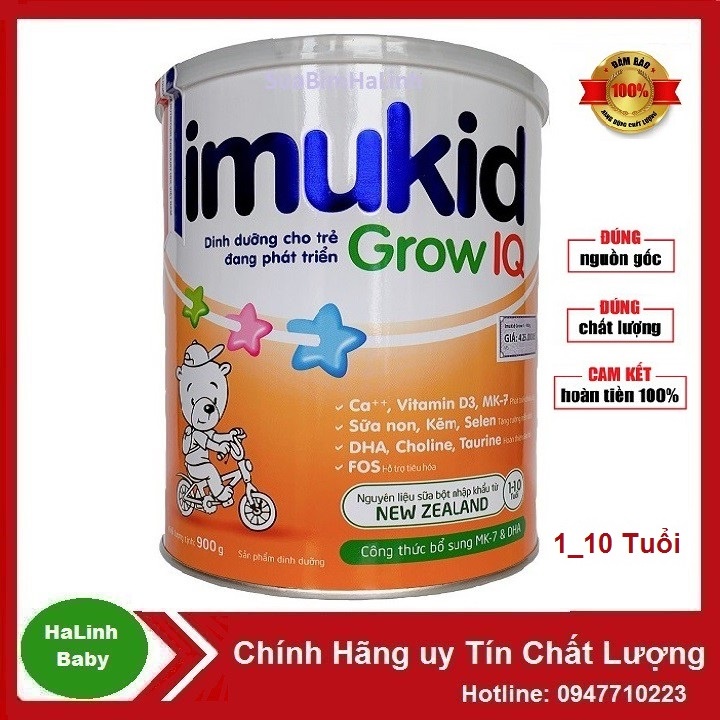 Sữa Imukid Grow IQ 900g [Date mới nhất]