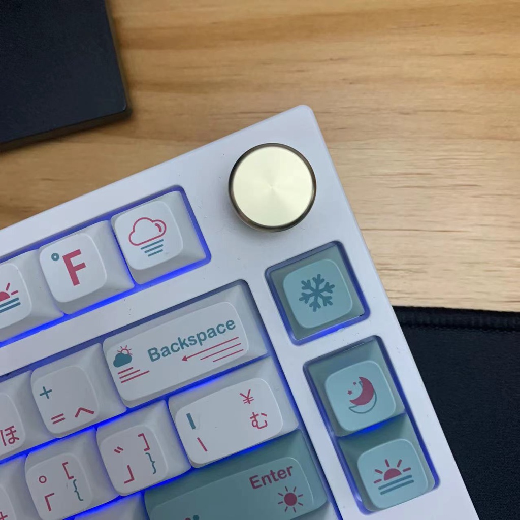 Nắp bàn phím cơ bằng hợp kim nhôm tương thích với 75v3 MK66 tom680 nj80 tùy chỉnh