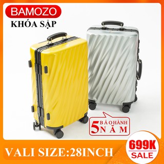 [FREE SHIP] vali khung nhôm Bamozo ELVIN  vali khóa sập vali size 20 inch size 24 inch size 28 inch vali kéo
