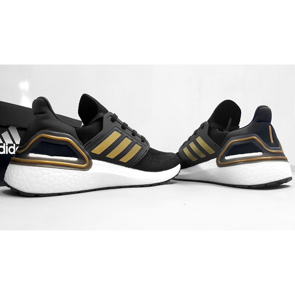 Giày AdIdas Ultra 20 Đen Sọc vàng [Chuẩn - Fullbox - Hình Ảnh thực]