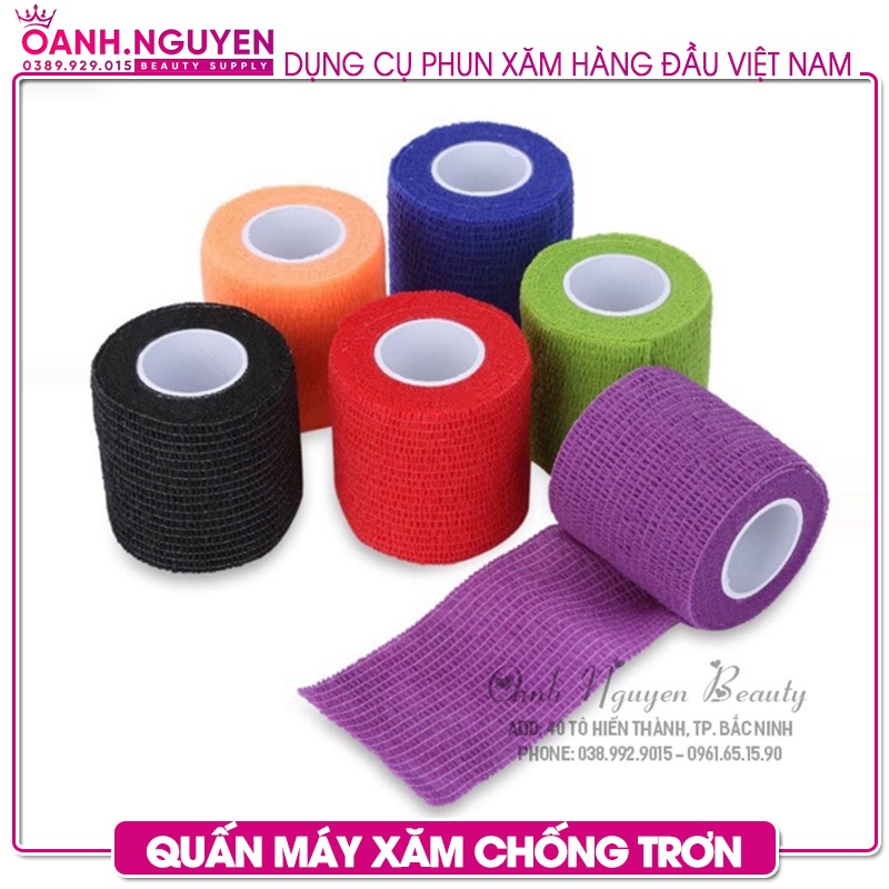 Quấn Máy Xăm Chống Trơn Cỡ 5 cm