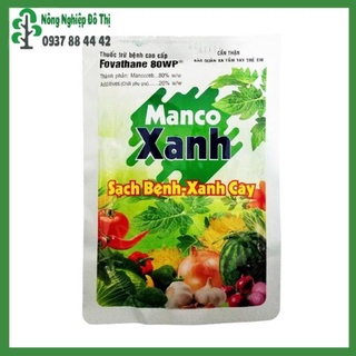 Gói 100g Thuốc trừ bệnh Manco Xanh lưu dẫn, hiệu quả nhanh