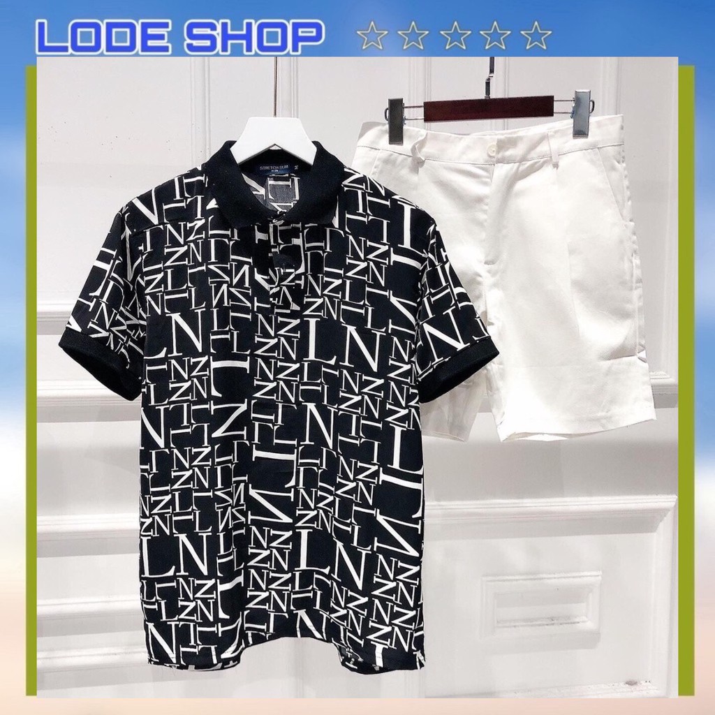 ÁO POLO NAM THUN TRỤ CÁ SẤU HOẠ TIẾT SANG TRỌNG THỜI TRANG