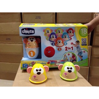 Đồ chơi Chicco Bowling Khỉ con 18M+