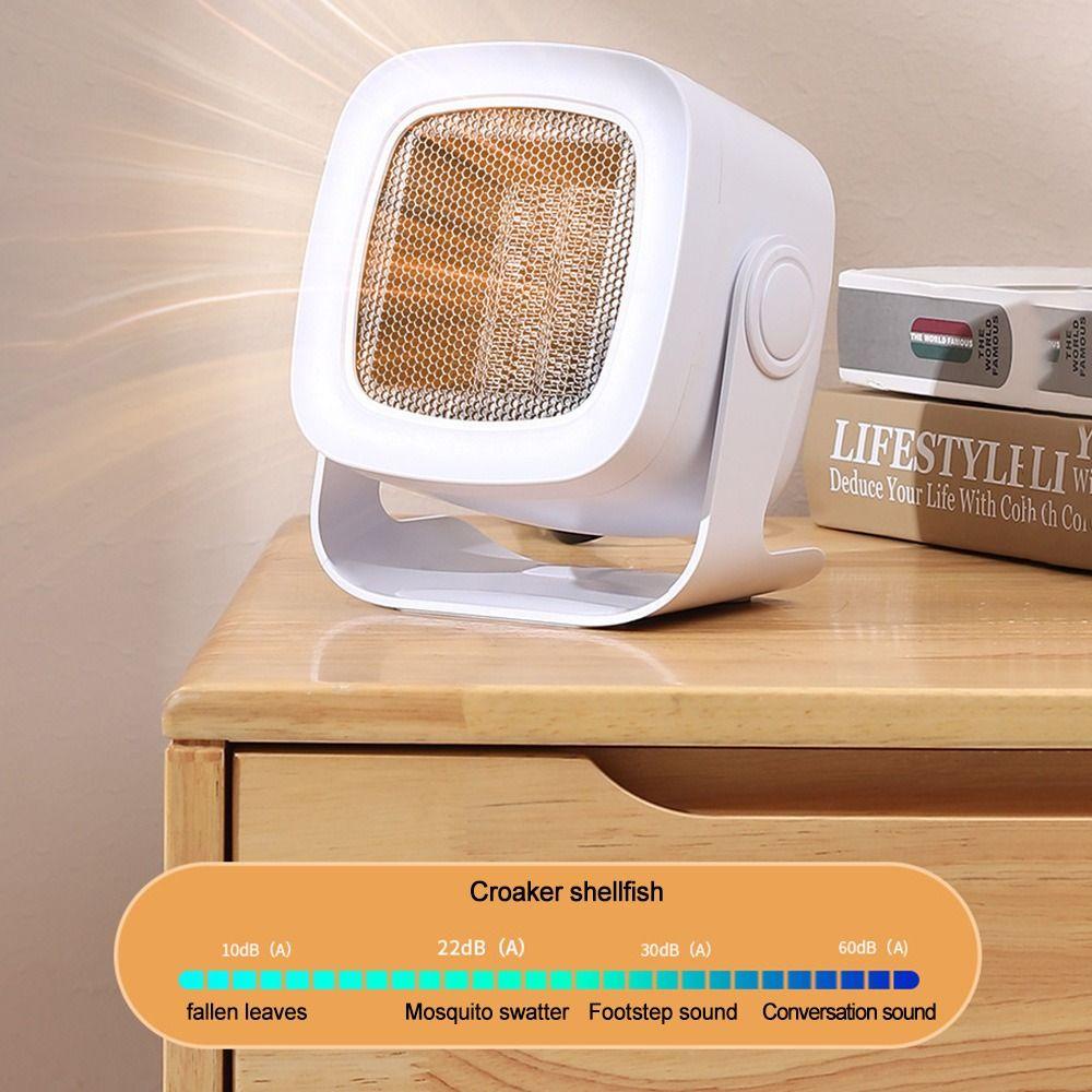Máy Sưởi Để Bàn Tiếng Ồn Thấp Nhỏ Gọn Tiện Dụng