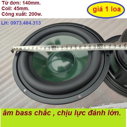 LOA BASS 20 KASUN NHẬP KHẨU HỒNG KÔNG - GIÁ 1 CHIẾC