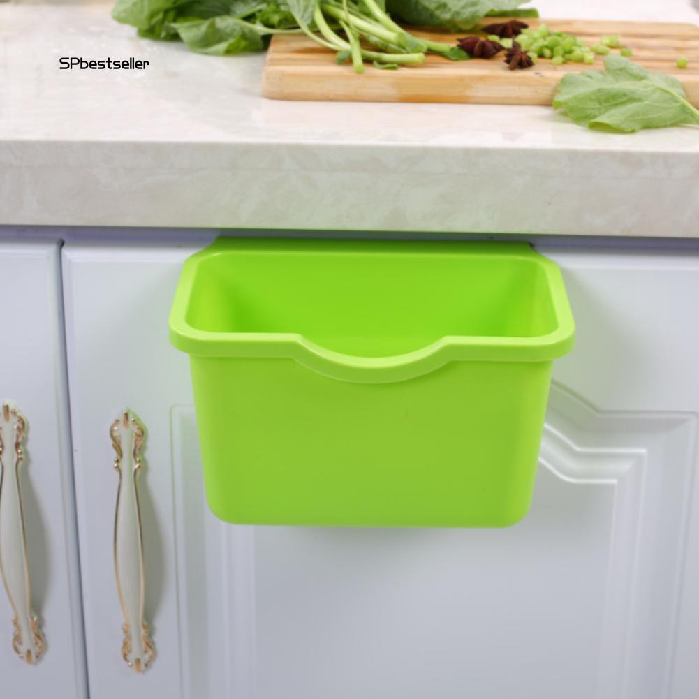 Thùng rác nhựa treo cửa tủ tiện lợi màu sắc bắt mắt