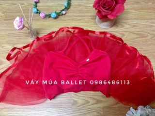 Váy múa ballet hai dây (có sỉ từ 5c)