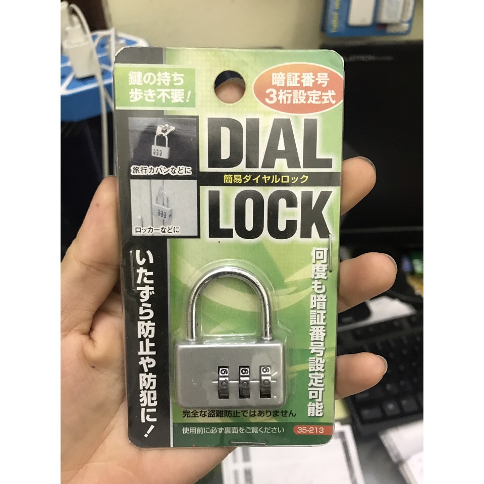 Khoá số vali Dial Lock