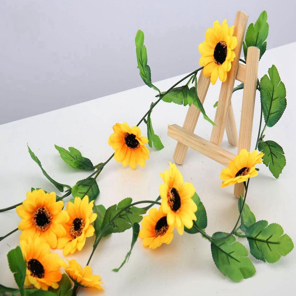YEW Hoa Hướng Dương Giả 8cm Trang Trí Nhà Cửa