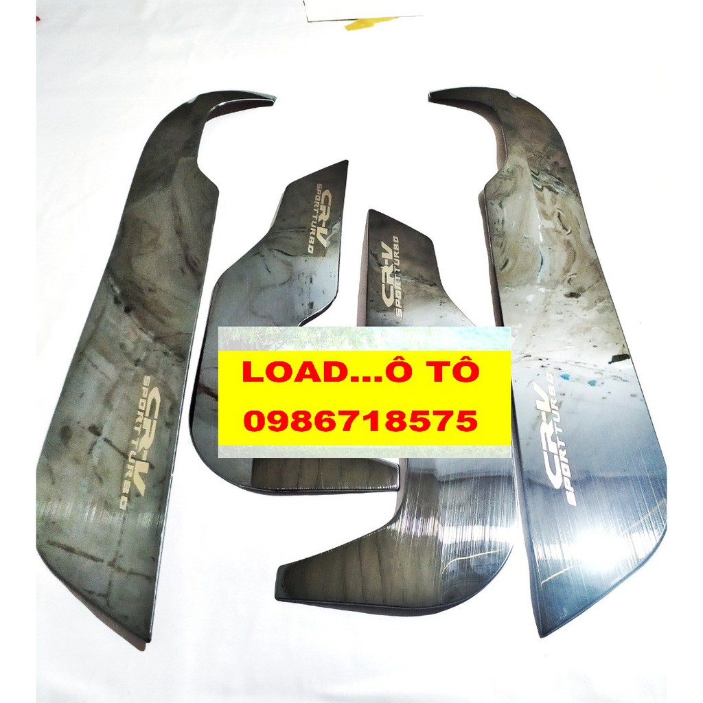 Bộ Ốp Tapli Cánh Cửa Và Ốp Màng Loa Honda CRV 2022-2018 Mẫu Titan Cao Cấp