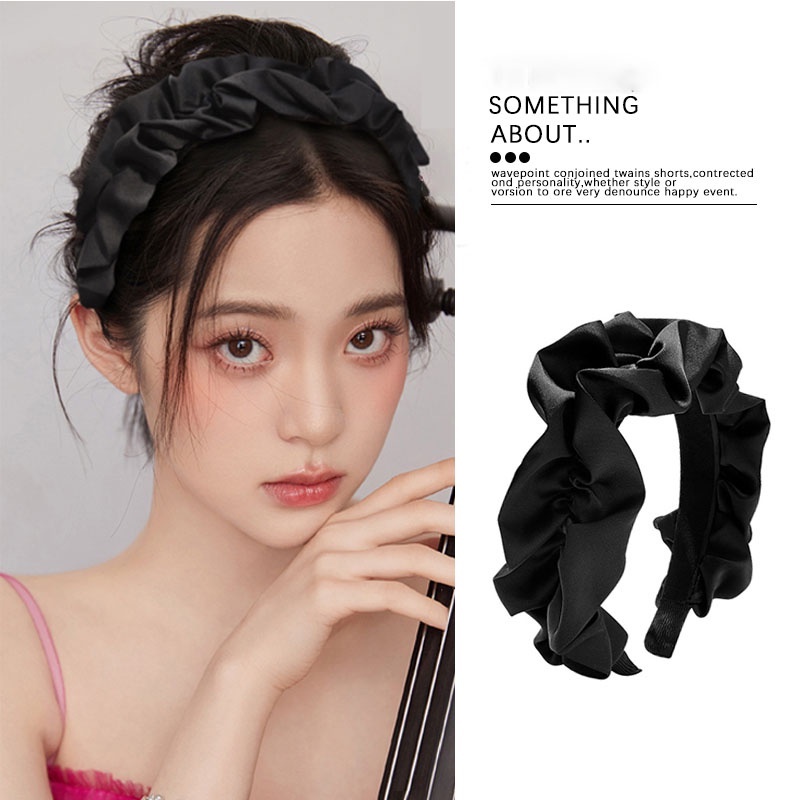 Băng Đô Cài Tóc Hình Lá Sen Xinh Xắn Cho Nữ