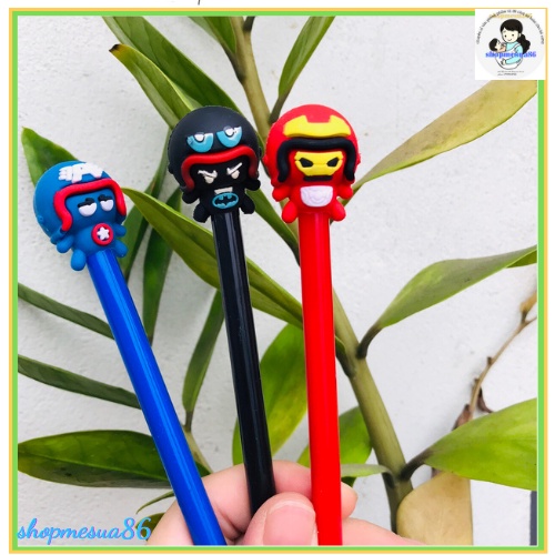 Bút các siêu anh hùng marvel siêu cute, đáng yêu cho bé