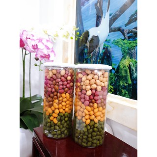 Đậu phộng da cá mix 4 vị hộp 550g