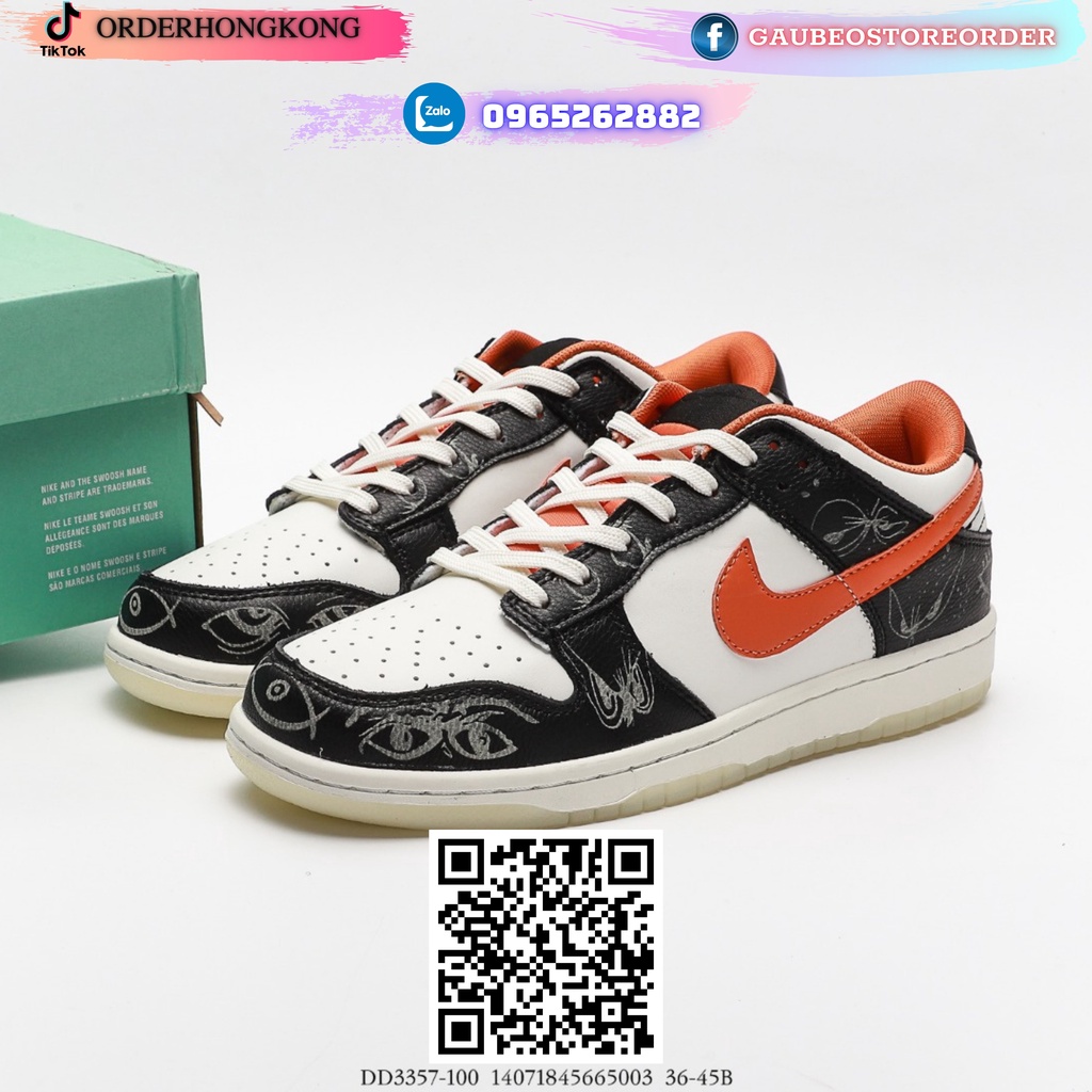 DD3357-100 665003 Nhận Order Hỗ Trợ Free Ship Giày 1:1 Sneaker ***Nike Dunk SB Low