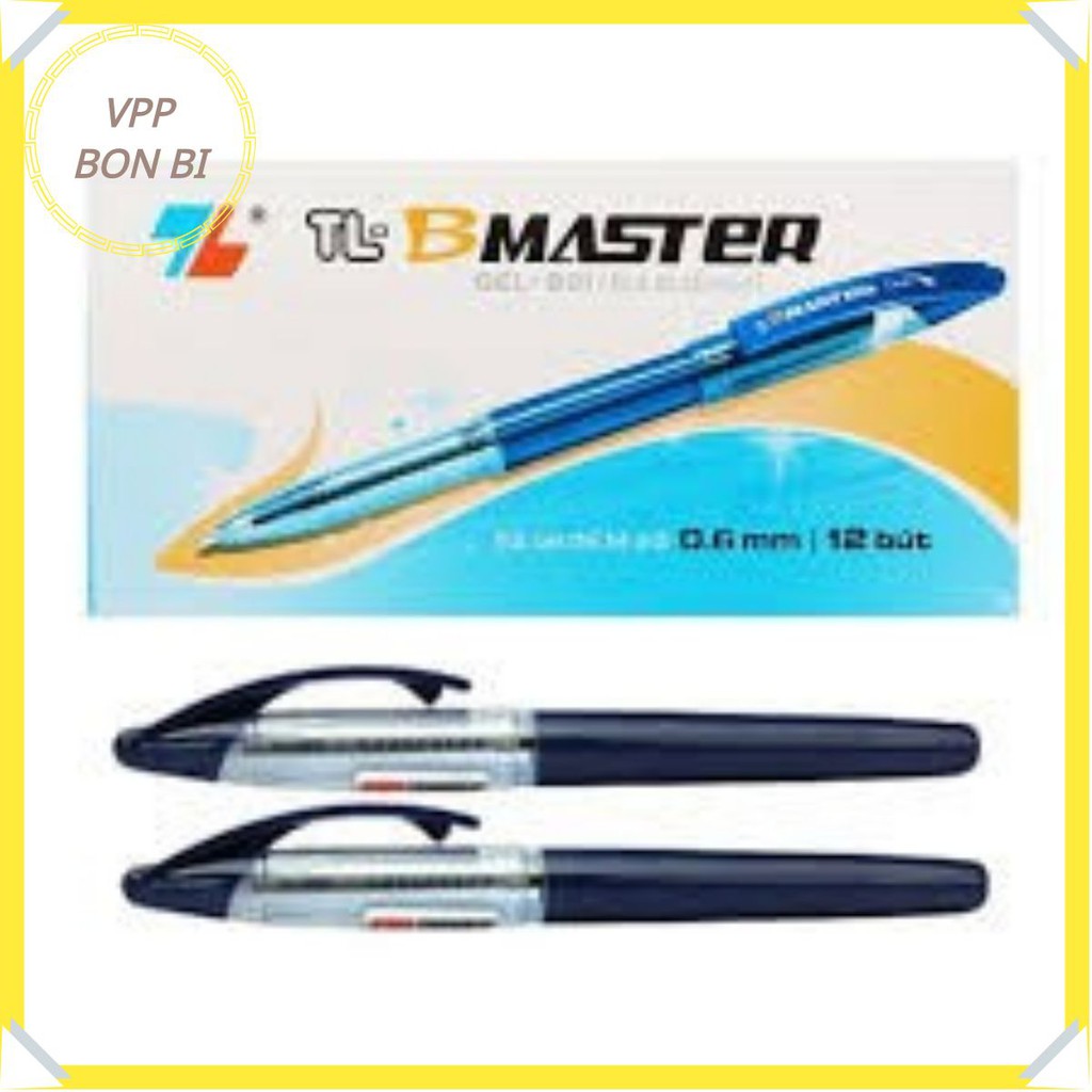 [Mã LIFEBOOK2 giảm 10% đơn 0Đ] Sét 3 chiếc Bút Bi Thiên Long Master GEL-B01 SIÊU TRƠN,Bút viết học sinh