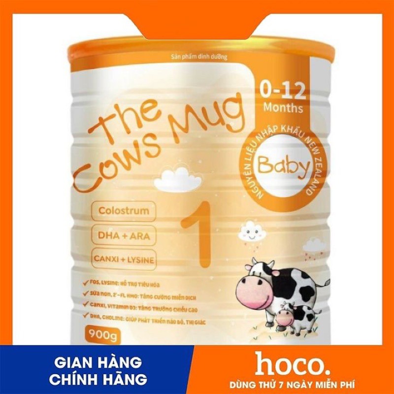 Sữa Công Thức The Cows Mug (900gr)