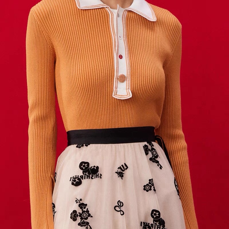 Áo len tay loe Lily