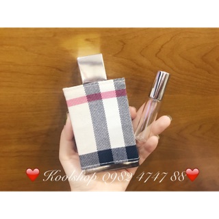 (MẪU THỬ) nước hoa nữ Burberry London For women EDP