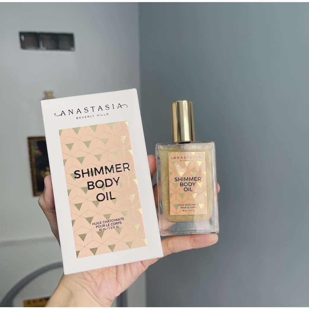 [FULLSIZE 45ML ] DẦU MAKEUP CĂNG BÓNG BODY ANASTASIA SHIMMER BODY OIL