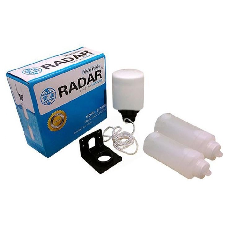 Phao điện máy bơm nước - Phao điện tự động radar