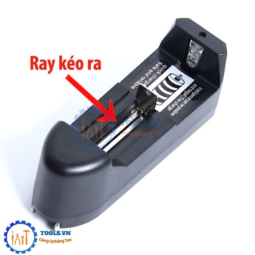 Bộ Sạc Pin Đèn Pin 3.7v, 4.2V Có Đèn Báo Tự Động Ngắt Khi Đầy