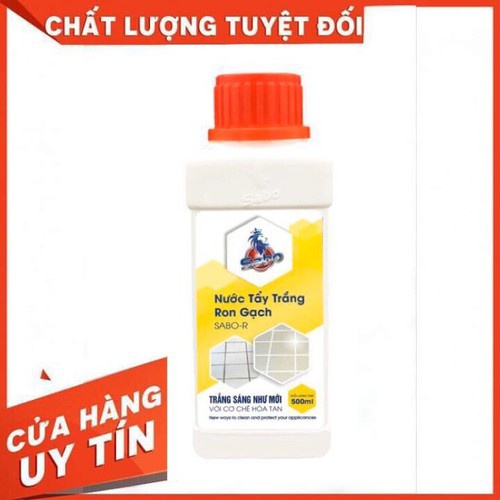 Nước đa năng tẩy trắng ron gạch, đường chỉ gạch sàn nhà siêu sạch..Sabi_R (500ML)