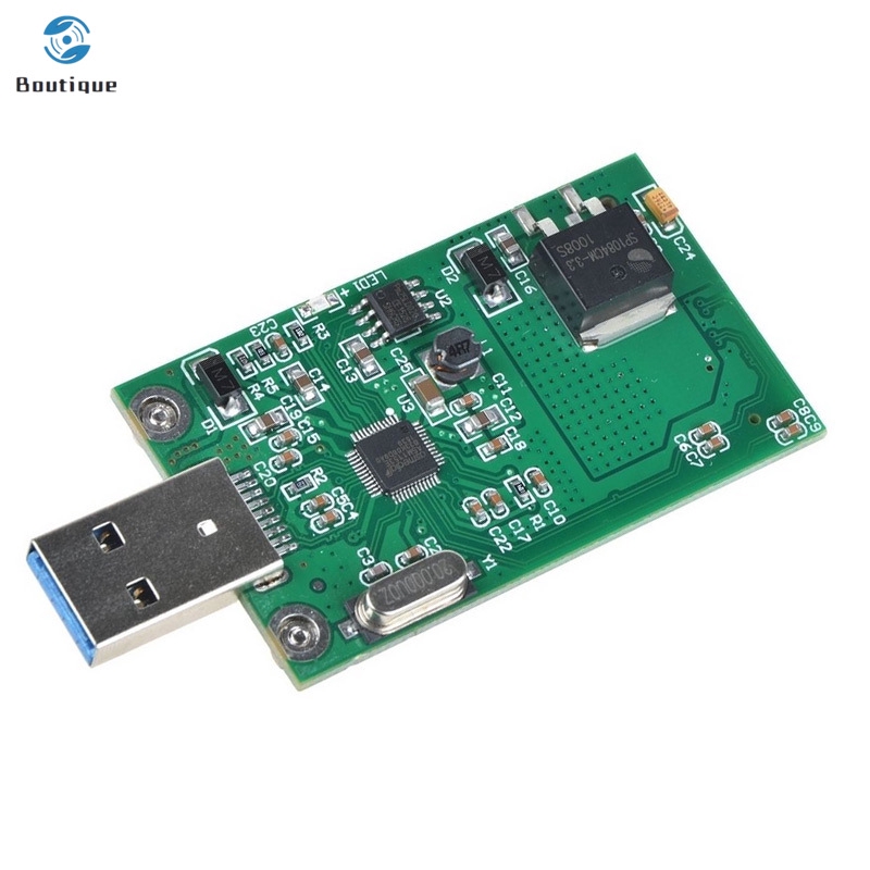 ✿♥▷ mSATA To USB3.0 Adapter Card Module Wi-Fi Adapter Mini PCIE mSATA SSD To USB 3.0 Flash Drive Converter | BigBuy360 - bigbuy360.vn