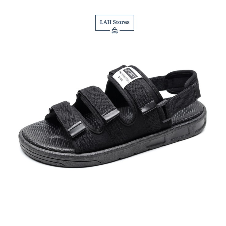 Dép sandal nam phong cách Unisex LAH STORES. Vải bố siêu chắc chắn. Quai hậu rời siêu chất. DSNAM03