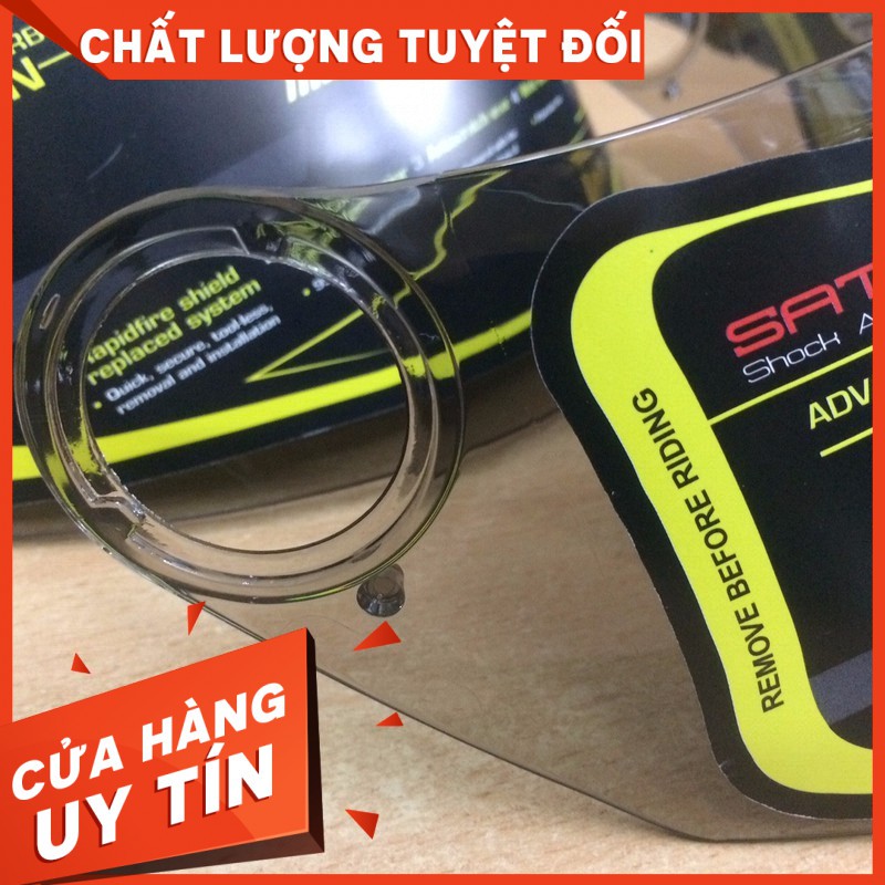 [CHÍNH HÃNG]THANH LÝ Kính thay thế cho nón FF Agu, Royal