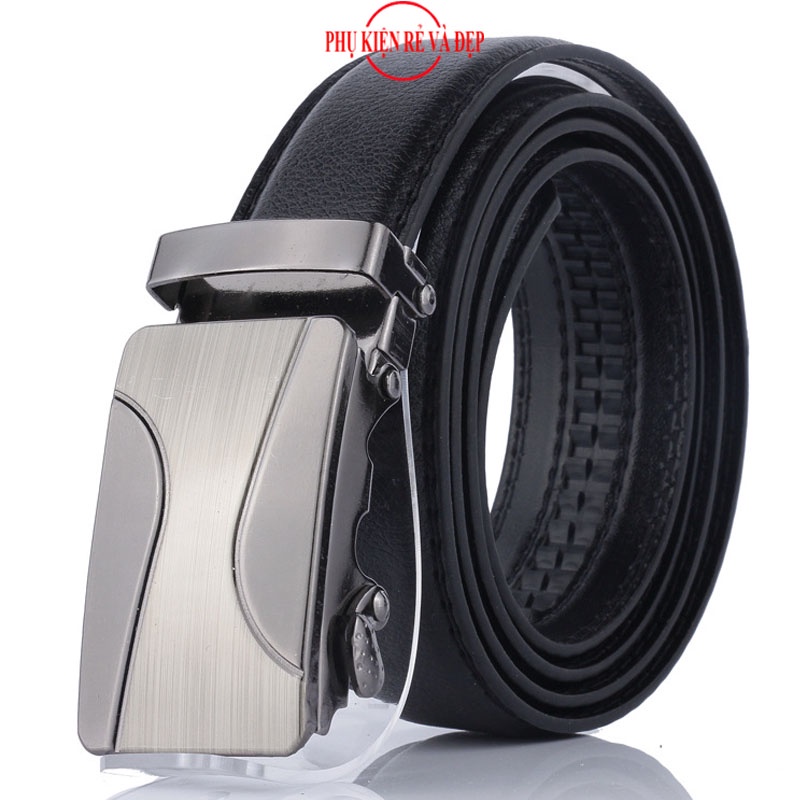 Dây nịt / Thắt lưng nam thời trang công sở võng 2 bên, dây da bền đẹp