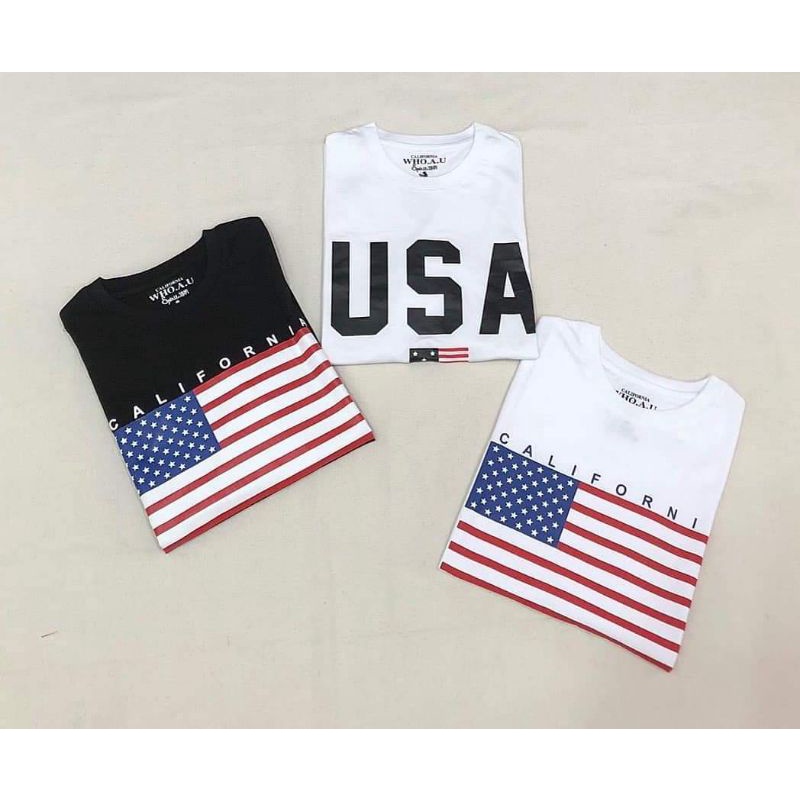 Áo Thun Cờ Mỹ thiết kế - American Flag T-Shirt - Áo Unisex Nam/Nữ 100% tagless cotton