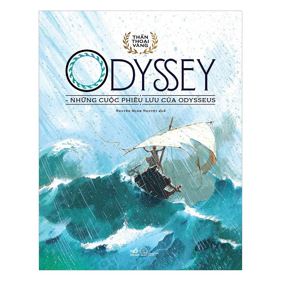 Sách - Thần Thoại Vàng - Odyssey - Những Cuộc Phiêu Lưu Của Odyssey Gigabook