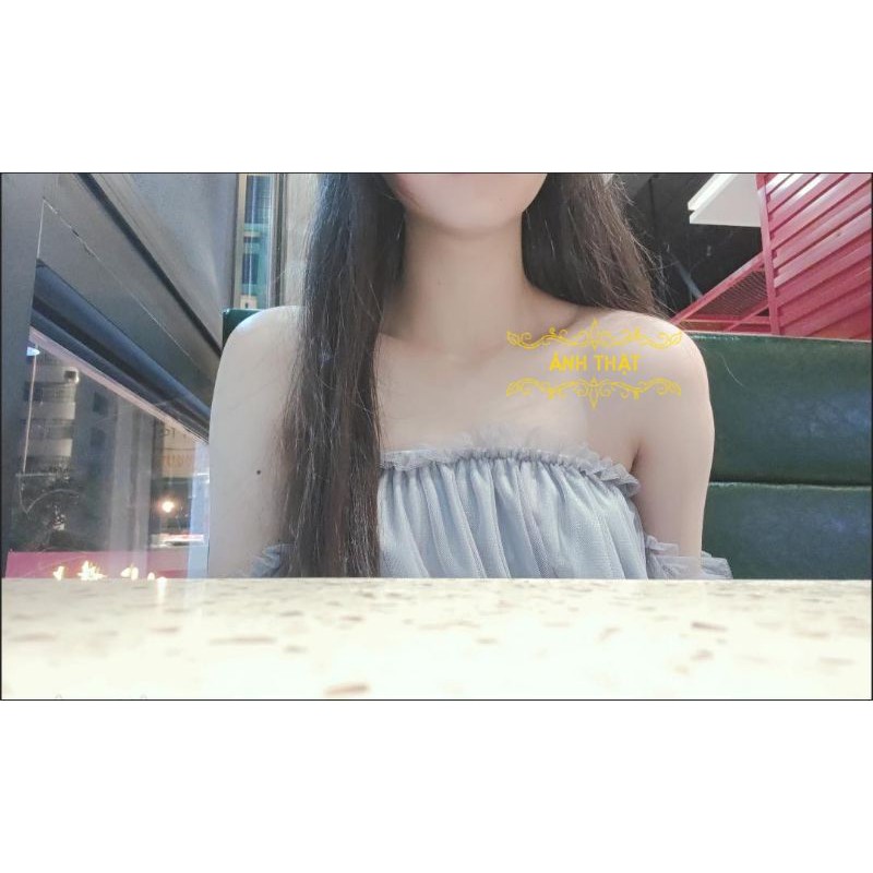 ĐẦM XOÈ REN TRỄ VAI NHIỀU LỚP 🎀SHOP RIN SESSHOMARU🎀