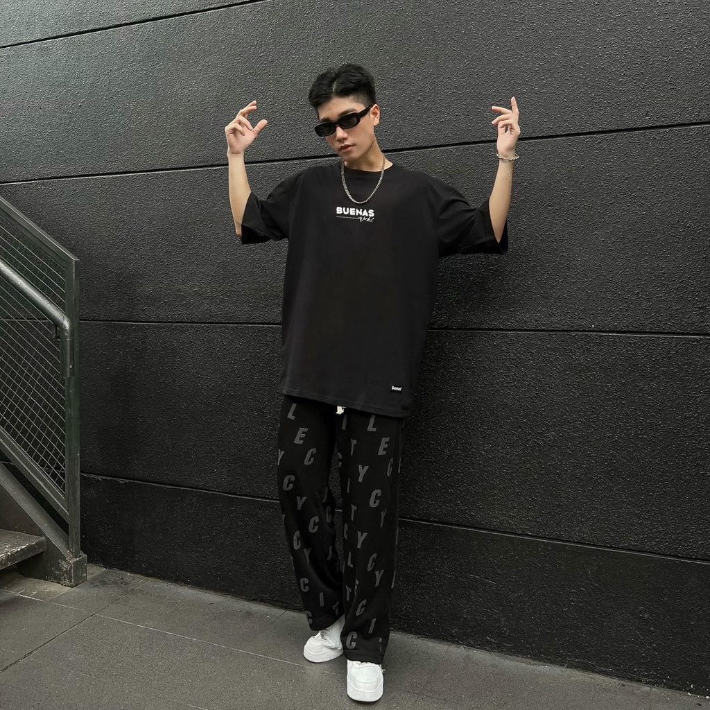 Áo thun local brand tay lỡ form rộng unisex cho nam nữ BUENAS - SWT39