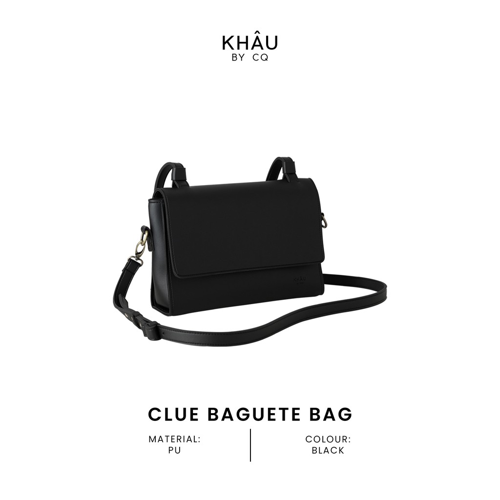 [Mã WABRWB24 giảm 30K đơn 99K] KHÂU BY CQ- Túi Clue Baguette | BigBuy360 - bigbuy360.vn