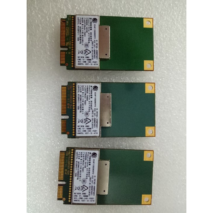 Card wwan 3G HP HS2350 F5321 dùng cho laptop HP core i thế hệ 3 như: 2570p,,8470p, 8470w, 8570w, 8770w