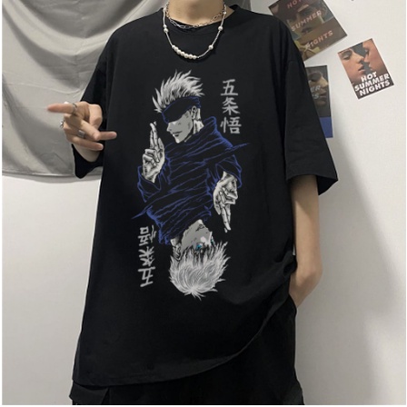 Áo phông unisex anime Jujutsu Kaisen Anime Manga độc form rộng tay lỡ cực chất mã KO1