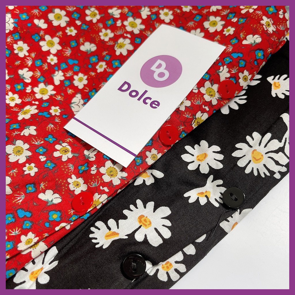 Váy hoa 2 dây dáng dài DOLCE