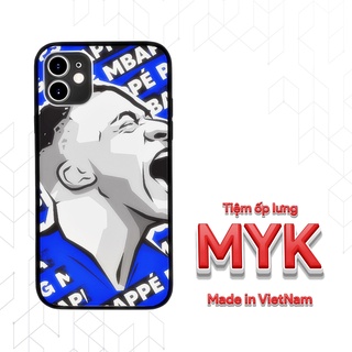 Ốp lưng Mbappe sung sướng hét to cho Iphone 5 6 7 8 Plus 11 12 Pro Max X Xr FOO20210360