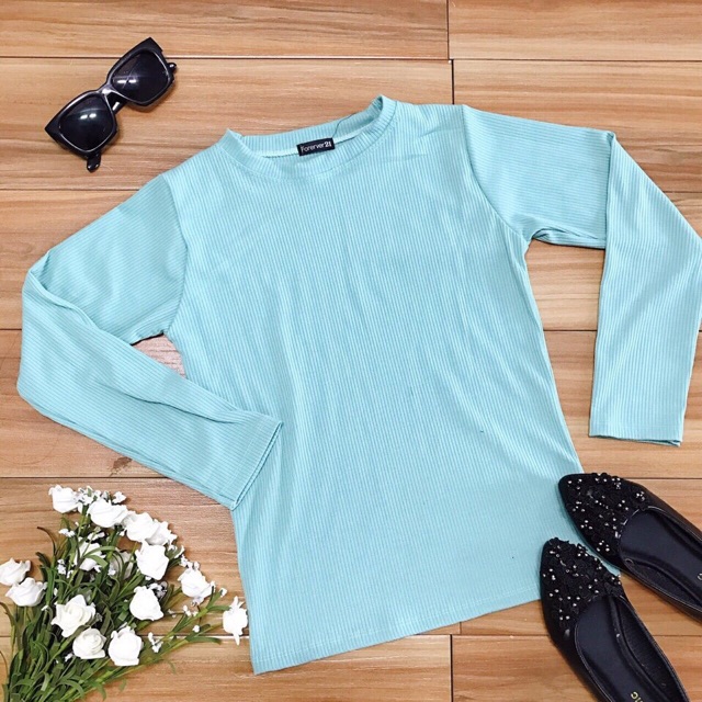 Áo Thun Gân Tay Dài Hót