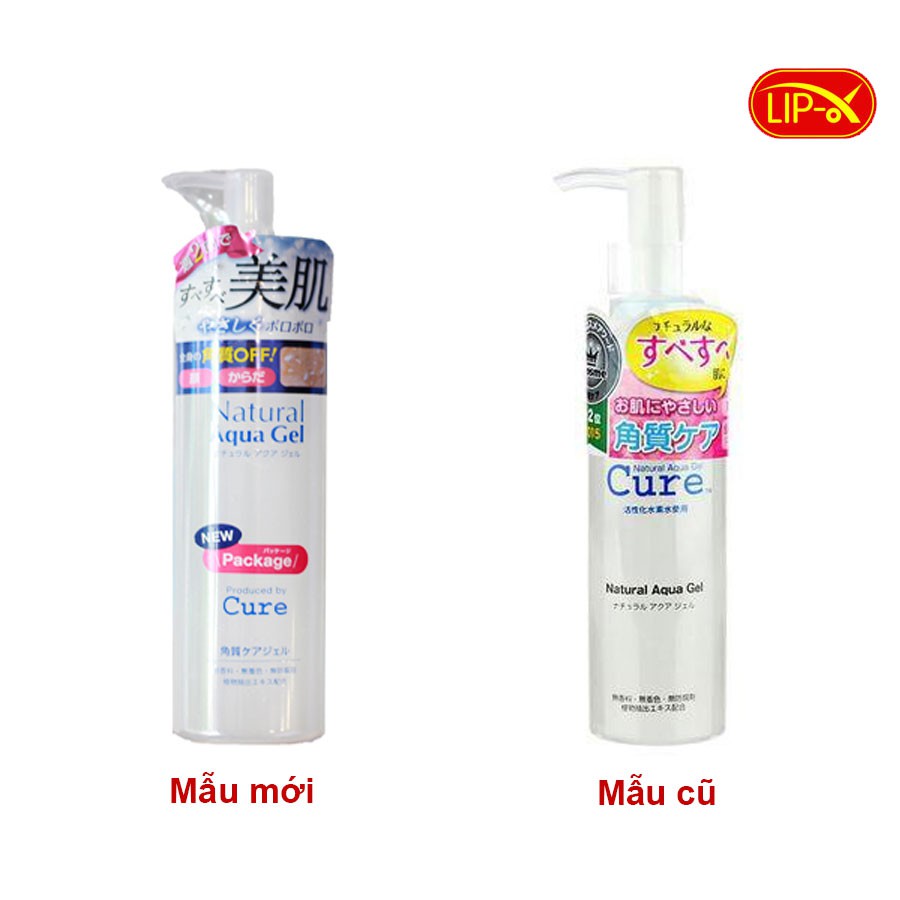 GEL TẨY TẾ BÀO CHẾT CURE NATURAL AQUA NỘI ĐỊA NHẬT (CHAI 250GR)