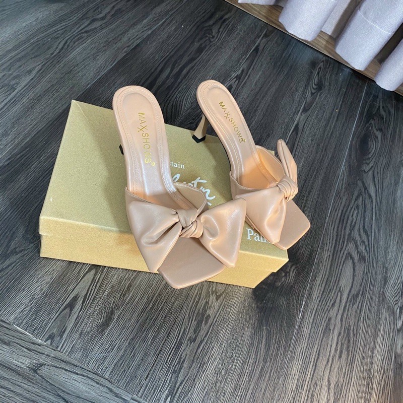 [HOT] DÉP NƠ THẮT TO GÓT NHỌN 7 PHÂN SIÊU CUTE❤️