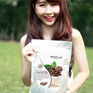 Cám gạo tắm trắng cafe bơ sữa tây nguyên